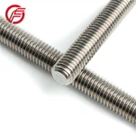 Gr2 M8x30mm แท่งสตั๊ดเกลียวไทเทเนียมบริสุทธิ์ DIN 975
